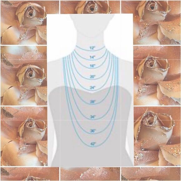 BLUE & Brown Layering Necklace - Picture 9 of 10